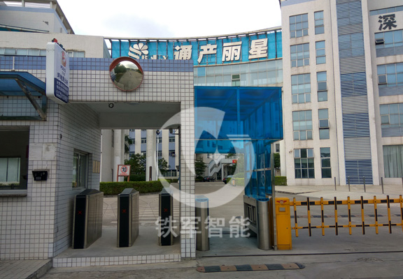 翼閘道閘機(jī)工程