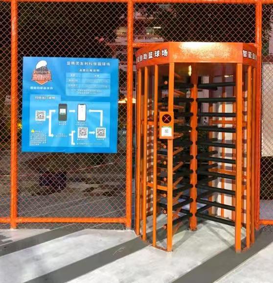 鐵軍智能通道閘助力廣州籃戰總決賽