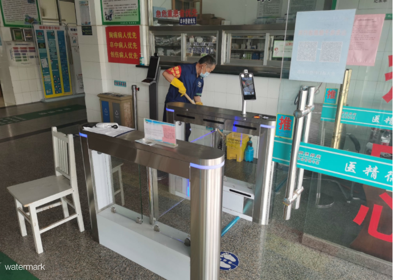 健康碼人臉測溫核驗閘機的作用是什么？