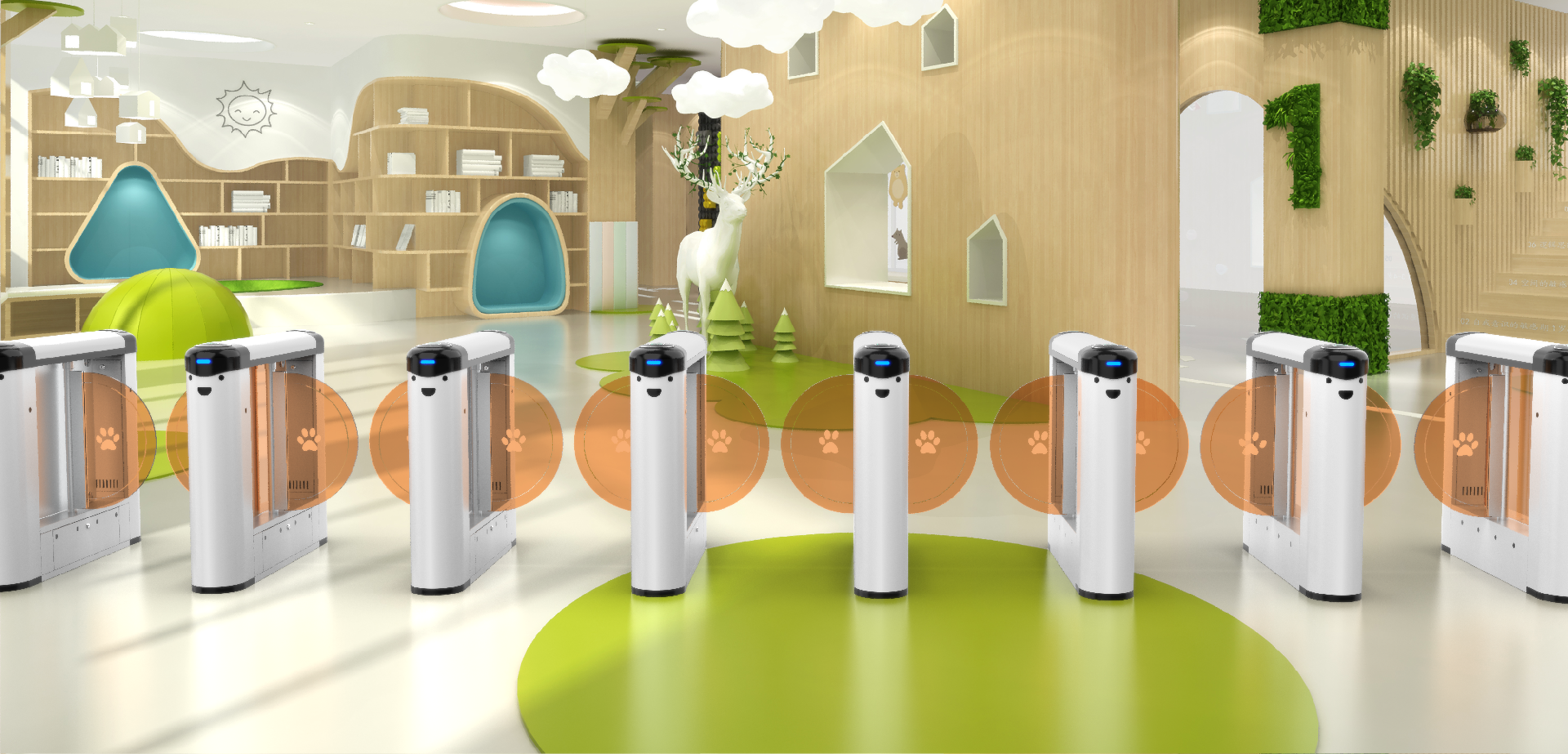 新產品·新技術 ▏雛鷹系列——小熊閘機，守護兒童出行安全