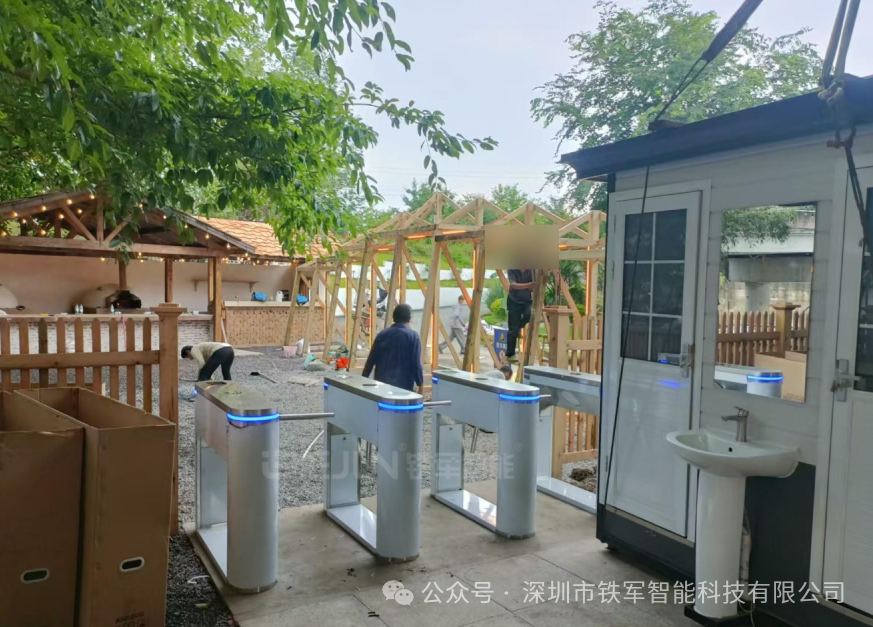 知名的溫泉度假區檢票閘機廠家選哪家？——深圳鐵軍智能